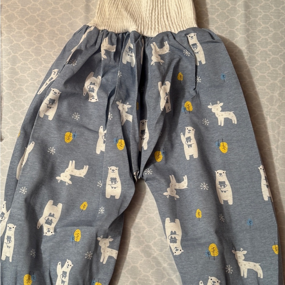 Unisex Leak-proof Super Absorbent High Waist Comfy Cloth Pants for Kids